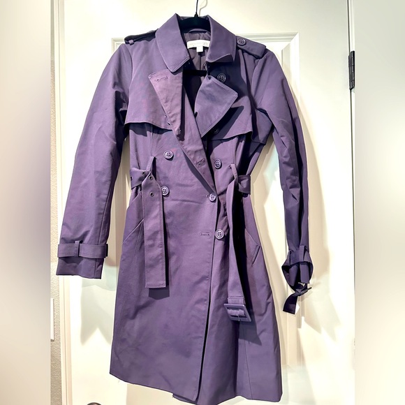 Purple Trench Coat - Picture 1 of 2